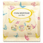 Соль для ванн, Аптечный союз 300 г морская