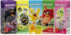 Нектар Angry Birds персик и яблоко с мякотью 200 мл