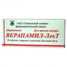 Верапамил-ЛекТ, табл. п/о пленочной 80 мг №50