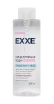 Мицеллярная вода, EXXE (Экс) 400 мл очищение + уход формула 2 в 1