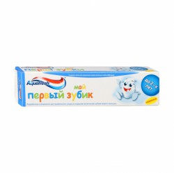 Зубная паста детская Aquafresh мой первый зубик до 2 лет 50 мл