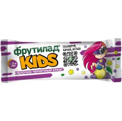 Батончик Kids яблочно-черничный краш 25 г