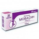 Мовасин, табл. 15 мг №20