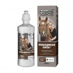 Шампунь, Лошадиная сила 250 мл для укрепления и роста волос с кератином на основе овсяных пав