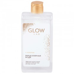 Мицеллярная вода для лица, Glow Lab (Глоу Лаб) 270 мл с золотом