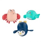 Игрушка для ванной, Roxy kids (Рокси кидс) 3 шт арт. RWIN-003 Набор заводные птичка краб пингвин