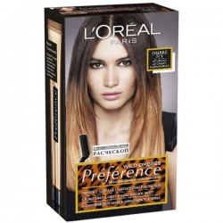 Краска для волос, L'Oreal (Лореаль) Преферанс Вайлд Омбре 01 от светло до темно-каштанового