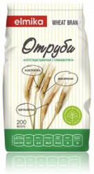 Отруби 200 г Эльмика ржаные хрустящие