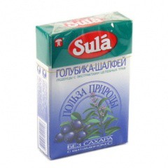 Леденцы 40 г Sula диабетические голубика и шалфей