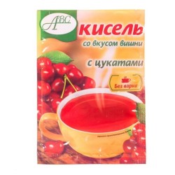 Кисель АВС Ягодка со вкусом вишни с цукатами 30 г