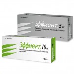 Эффиент, таблетки покрытые оболочкой пленочной 10 мг 28 шт