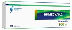 Нимесулид табл. 100 мг 40 шт.