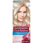 Краска для волос, Garnier (Гарньер) Колор Cенсейшн 101 серебристый блонд