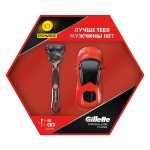 Набор подарочный, Gillette (Жиллет) станок для бритья Фьюжн ПроГлайд со сменной кассетой + машинка