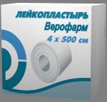 Лейкопластырь, р. 4смх500см №1 картон. уп.