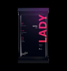Салфетки влажные Salfeti леди 10 шт.
