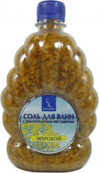 Соль для ванн Ракушка зверобой 630 г