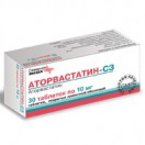 Аторвастатин-СЗ, табл. п/о пленочной 40 мг №30