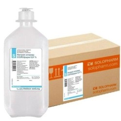 Натрия хлорид-СОЛОфарм р-р д/инф. 0.9% 500 мл 20 шт.