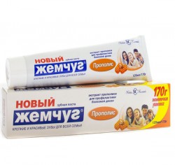 Зубная паста Новый жемчуг прополис 125 мл/170г