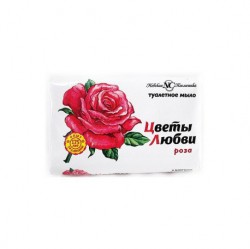Мыло туалетное Цветы любви роза 90 г