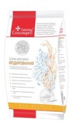 Соль для ванн Доктор сольморей йодированная 1000 г