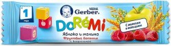 Батончик Gerber Дореми яблоко малина с вафелькой 4 шт. 25 г