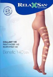 Колготки компрессионные Relaxsan Бейсик 18-22мм рт.ст. р. 5 телесные 140 den