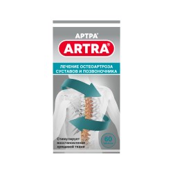 Артра табл. п/о пленочной 500 мг+500 мг 60 шт.