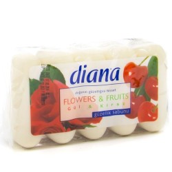 Мыло Диана Фрут & Флора Вишня роза 5 шт. 75 г