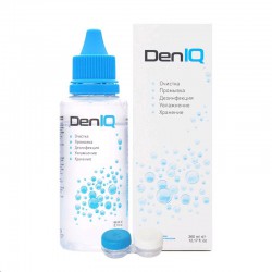 Раствор для ухода за контактными линзами DenIQ 360 мл