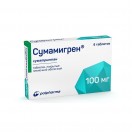 Сумамигрен, табл. п/о 100 мг №6