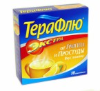 ТераФлю Экстра, пор. д/р-ра д/приема внутрь 15 г №10 лимон