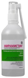 Мирамистин, р-р д/местн. прим. 0.01% 150 мл №1 с распылителем флаконы