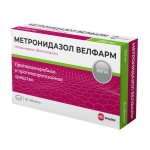 Метронидазол Велфарм, табл. 250 мг №30