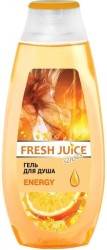 Гель для душа, Fresh Juise (Фреш Джус) 400 мл Энерджи