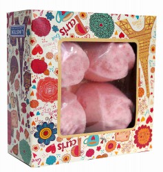 Соль для ванн Ароматный гейзер фигурный роза 40 г