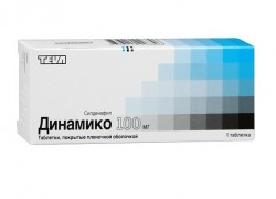 Динамико, табл. п/о 100 мг №1
