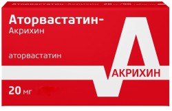 Аторвастатин-Акрихин, табл. п/о 20 мг №28