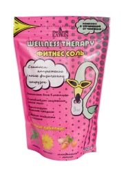 Соль для ванн Laboratory Katrin Веллнесс Терапи фитнес ментол арника миндальное масло